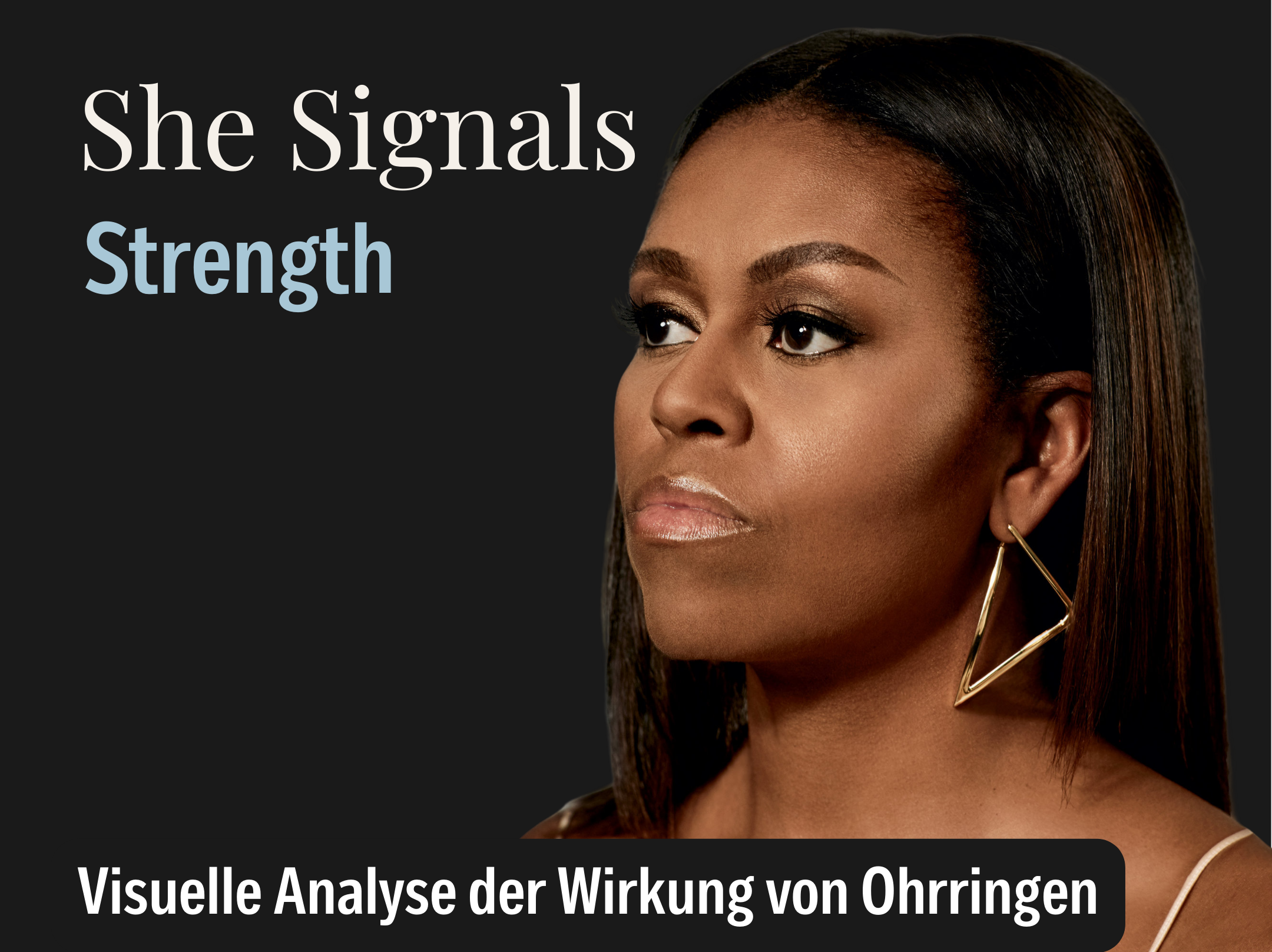 Die Geometrie der Macht: Warum Michelle Obamas Ohrringe kein Zufall sind